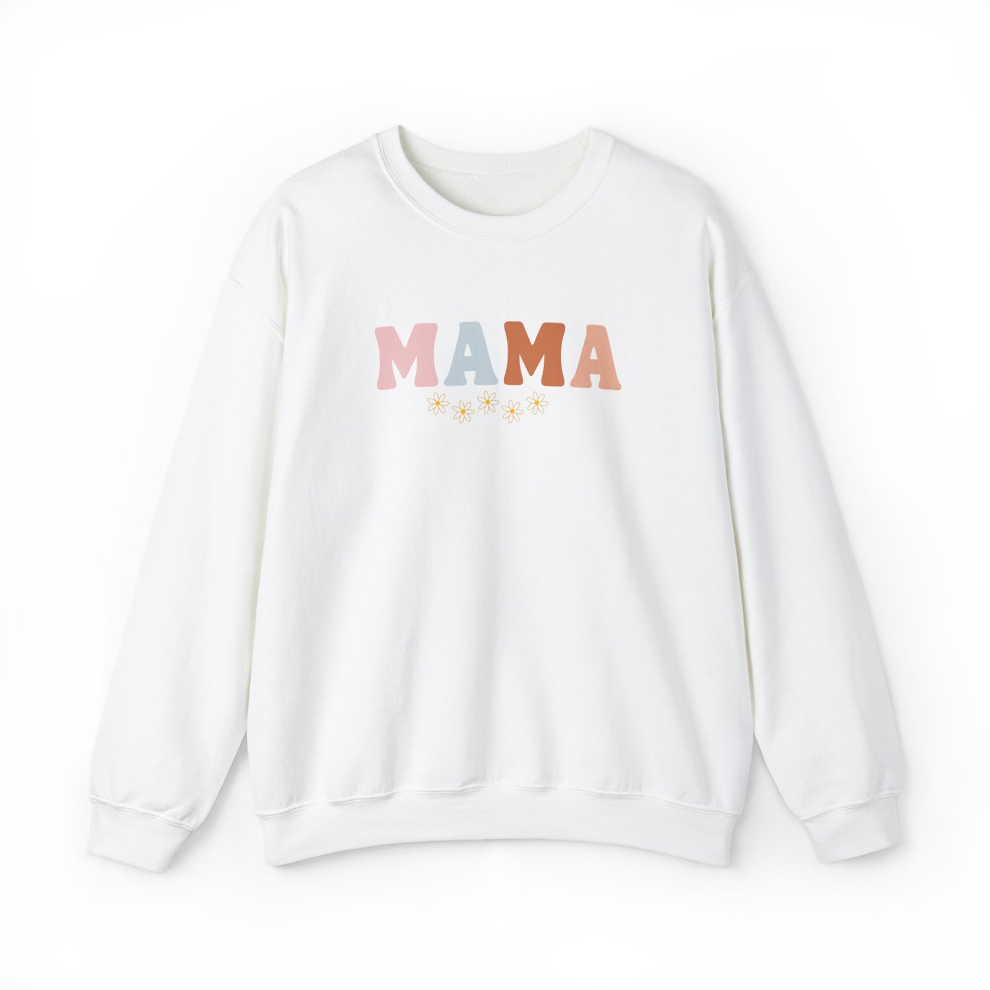 Mama Daisy Unisex Heavy Blend  Crewneck Sweatshirt
