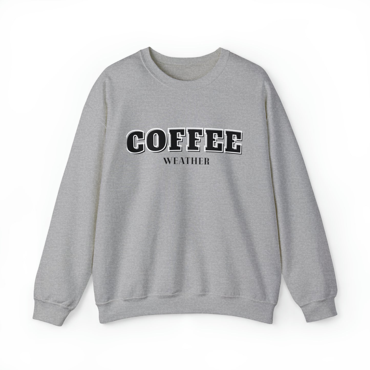 Coffee Weather Unisex Heavy Blend Crewneck Sweatshirt