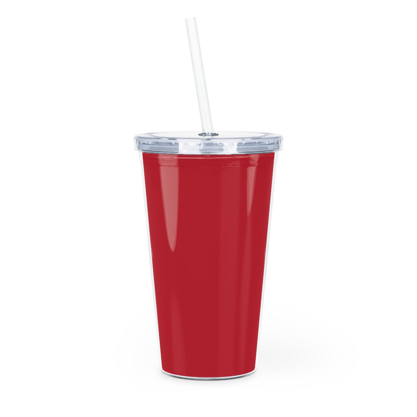 Grinchy Plastic Tumbler with Straw