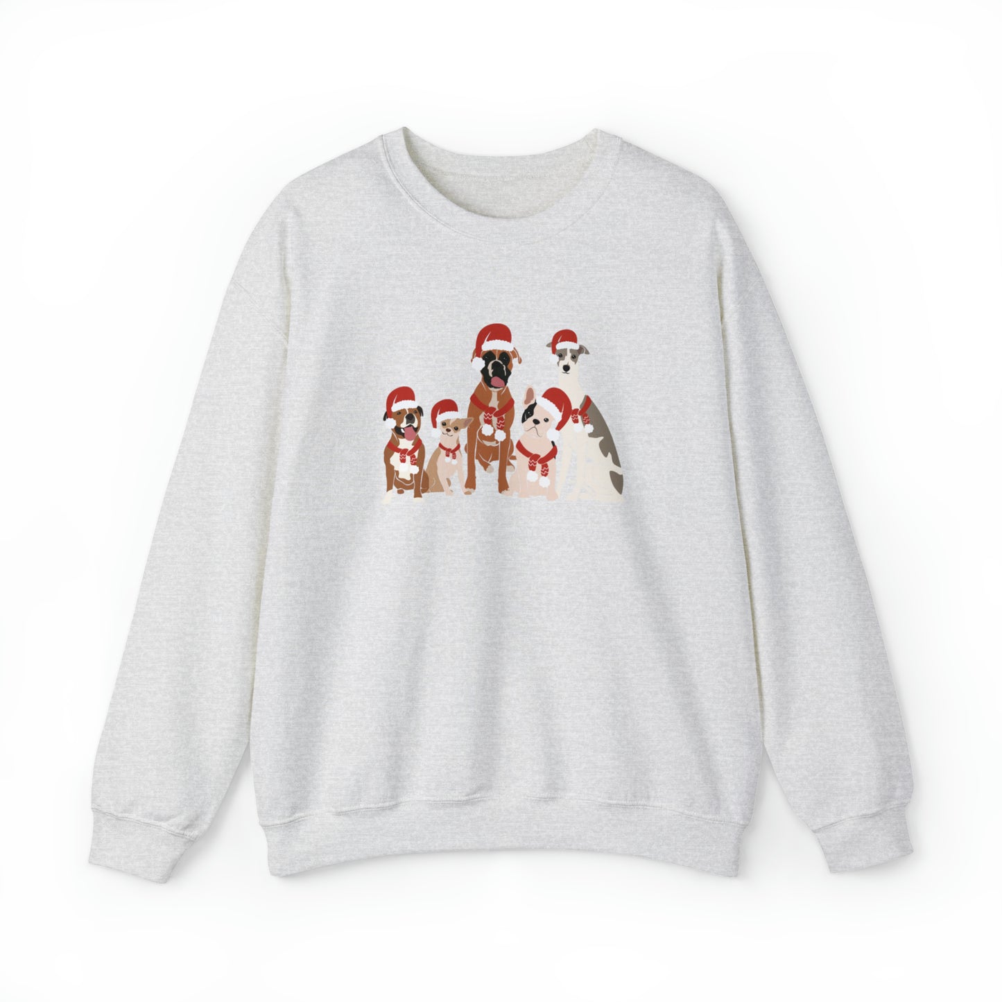Santa Doggies Unisex Crewneck Sweatshirt